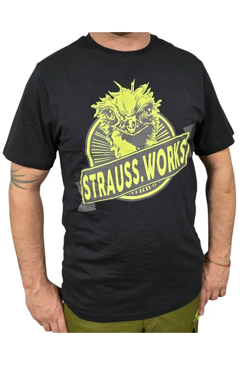 Engelbert Strauss WORKS Póló - fekete-sárga