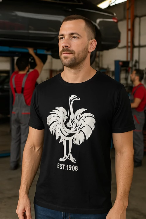 Engelbert Strauss póló 1908 - fekete