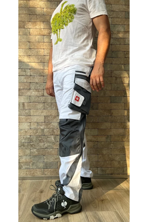 Engelbert Strauss e.s MOTION deréknadrág fehér-szürke