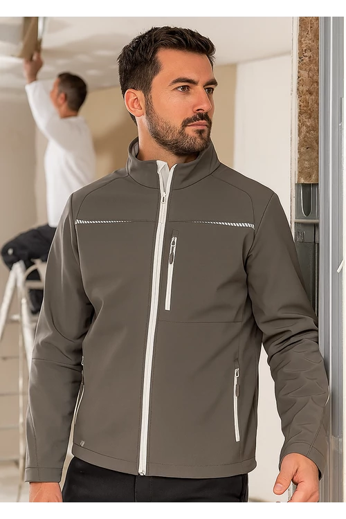 Engelbert Strauss Softshell dzseki kő-gipsz